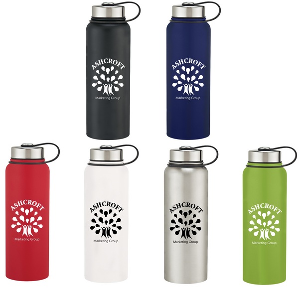 DH5711 40 Oz. Stainless Steel Bottle With Custo...